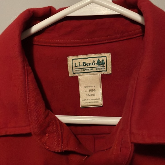 LL Bean button up - Picture 2 of 3